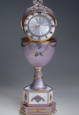 Easter egg clock